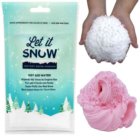 instant snow for slime